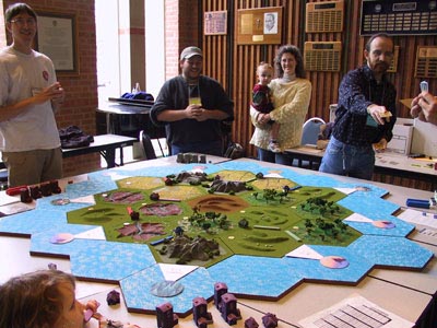 People playing games!